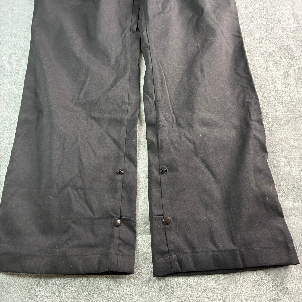 Wrangler Outdoor Series Mens Straight Fit Pants Black 36x34 Water Repellent Flex